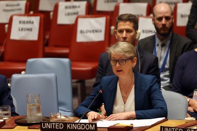 Ukraine-Russia war latest: UK tells UN it will confront Putin’s planes if they violate Nato airspace