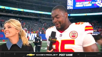 Chiefs' Chris Jones Had Blunt Response to Potential Russell Wilson Jersey Swap