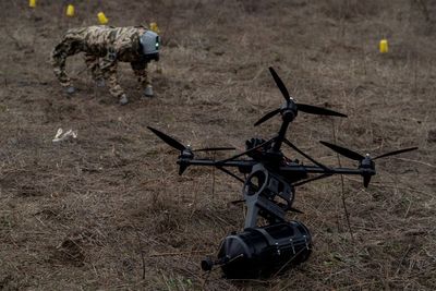 Ukraine faces a shortage of soldiers. The army is using robots to help