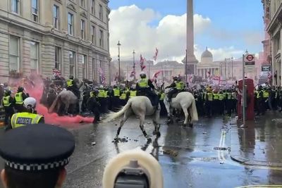 Bid to trace 18 more people over alleged offences on Unite the Kingdom rally day
