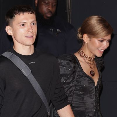 Zendaya Picks the Perfect Valentino LBD for a Rare Gala Appearance With Fiancé Tom Holland