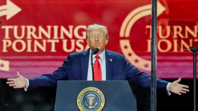Donald Trump to Rebecca Dunn: Who said what at Charlie Kirk’s memorial?