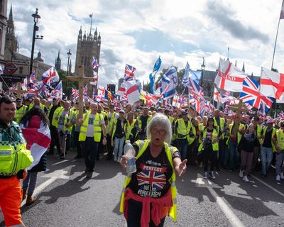 ‘Scary’ and ‘I loved it’: readers share polarised views about ‘unite the kingdom’ rally
