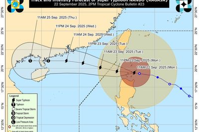 Watch Typhoon Ragasa live as ‘world’s strongest storm this year’ forces evacuations and flight disruptions