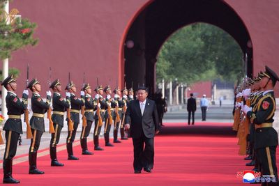 North Korea’s Kim says he can talk to Trump, but on one condition