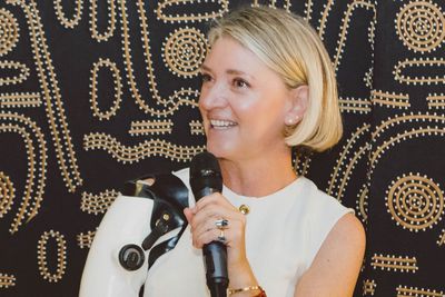 How a woman who lost two limbs in a train accident is using AI to promote accessible new tech