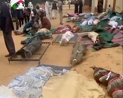 Scores killed by RSF drone strike on mosque in besieged Sudanese city