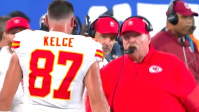 Andy Reid Explains What Happened With Travis Kelce During Heated Sideline Spat