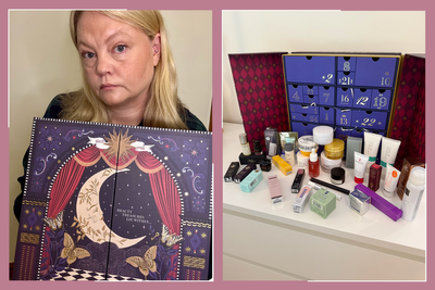 The John Lewis beauty advent calendar is my favourite for mature skin