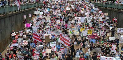 Why are there so many protests? The US public is highly polarized, and that drives people to act