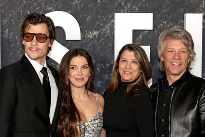Jon Bon Jovi speaks out about becoming a grandfather after son Jake and Millie Bobby Brown adopt baby