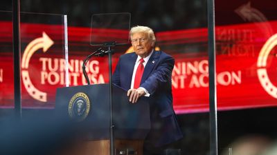 ‘President of the Divided States’: Donald Trump is sinking in swamp of hypocrisy as he announces he hates 60% of America