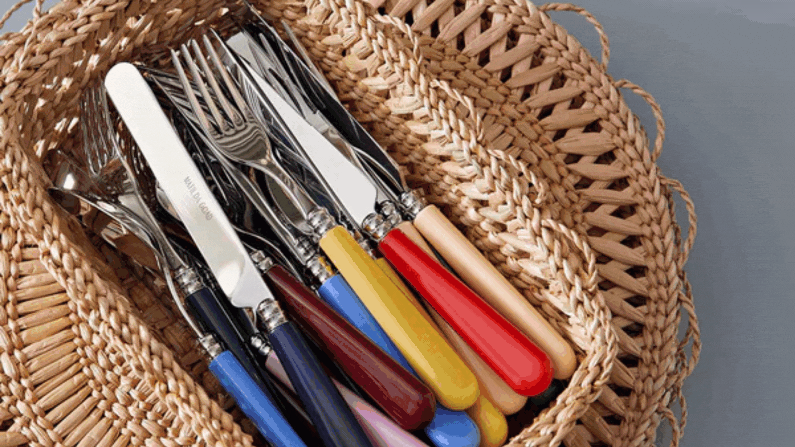 Am I Going Crazy, or Does Multicolored Flatware Actually Feel Super Stylish Right Now?