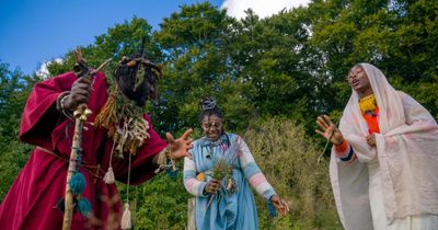 ‘African tribe’ camping in Scottish woods stays put despite council’s deadline