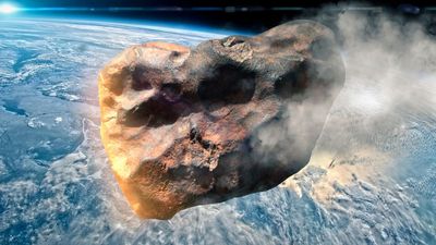 What happened to the asteroid that killed the dinosaurs?