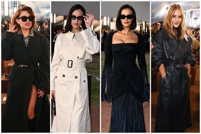Burberry at London Fashion Week: RAYE, Alexa Chung and Ian Wright lead the charge on the front row