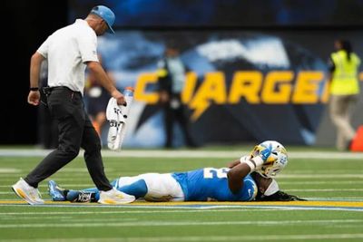 Chargers' Najee Harris suffered a torn Achilles in Week 3 vs. the Broncos