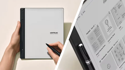 Montblanc just released an e-notebook, and yes it's staggeringly expensive