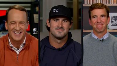 Daniel Jones's 'ManningCast' Appearance Got Off to Hilariously Awkward Start