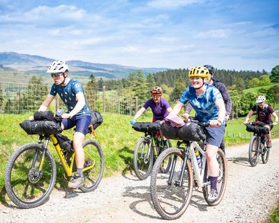 ‘Smiles not miles’: a Scottish cycling tour all about enjoyment, not endurance