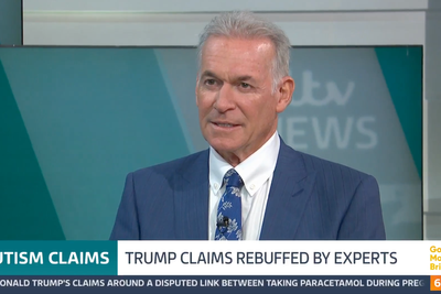 Good Morning Britain doctor hits out at Trump’s autism claims