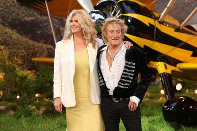 Penny Lancaster says she ‘wasn’t a fan’ of husband Rod Stewart when they first met