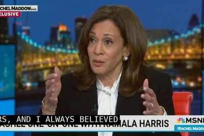 Kamala Harris labels Trump a ‘tyrant’ in MSNBC interview