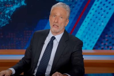 Jon Stewart takes down Trump admin’s attacks on free speech amid Kimmel’s return to TV