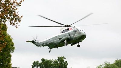 Man charged with aiming laser pointer at Marine One helicopter with Trump aboard