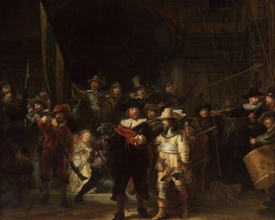 A curious incident … dog in Night Watch was a copy by Rembrandt, expert claims