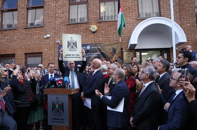 Which are the 150+ countries that have recognised Palestine as of 2025?