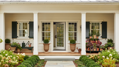 Have you heard of 'door jewelry'? It's the affordable, characterful trend that can instantly give your porch more personality