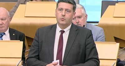 Jamie Hepburn apologises to MSPs after Douglas Ross row