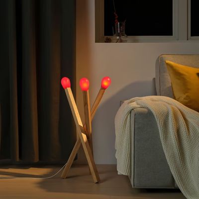 IKEA's £17 matchstick lamp is going viral – it's one of the boldest and most playful floor lamps I've ever seen