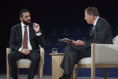 Syrian President al-Sharaa sits down with US general who arrested him