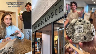 ‘My husband had a full-blown crash out’: Women are pranking their partners with $1K rock from ‘Anthropologie.’ Then the store responds