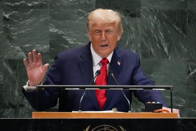 Trump claims UK and Europe ‘going to hell’ in extraordinary UN rant
