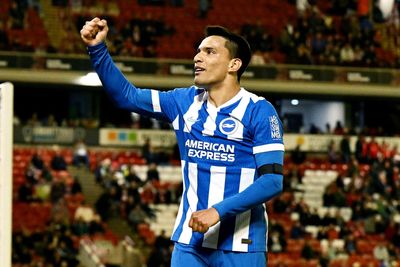Diego Gomez nets four times as Brighton thrash Barnsley in EFL Cup