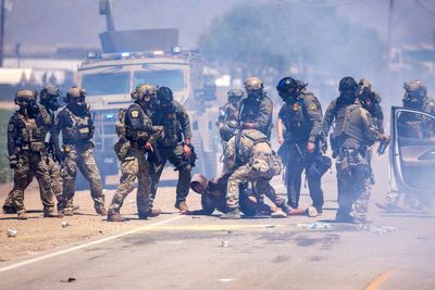 Huge wages, student loan forgiveness, and NFL adverts: How ICE’s aggressive tactics could poach local officers across the country