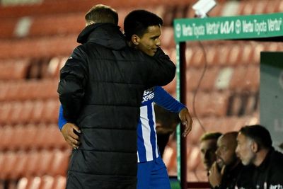 Fabian Hurzeler lauds four-goal Diego Gomez as Brighton breeze past Barnsley