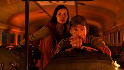 From Trauma to Tequila Nights: Matthew McConaughey, Jamie Lee Curtis and America Ferrera on The Lost Bus - INTERVIEW