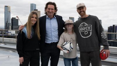 Hird, Heppell and H-Man team up at Scleroderma pop-up