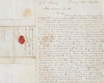 Letters found on eBay cast light on UK families who benefited from slavery