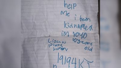 Disturbing note from 10yo kidnap victim found under Kansas City bridge — is it real?