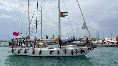 Gaza aid flotilla targeted by drones and explosions, activists say