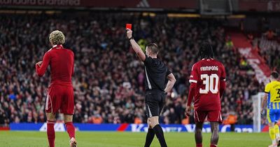 Liverpool boss Arne Slot fumes at Hugo Ekitike over ‘stupid’ red card