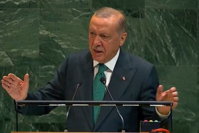 Turkish president Erdogan pleas for Kashmir resolution in passionate UN address