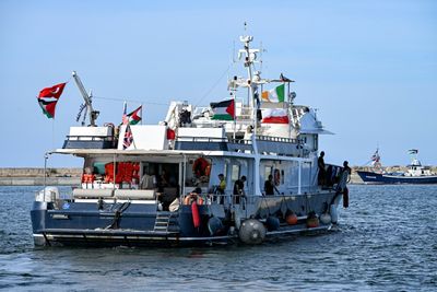 Italy Deploys Frigate After Drone 'Attack' On Gaza Aid Flotilla