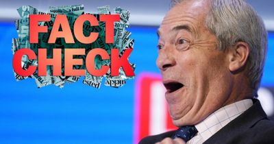 Fact check: Nigel Farage claims migrants eating swans from Royal Parks