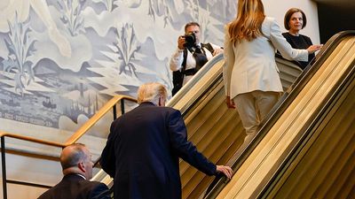 Trump’s UN visit marked by malfunctioning escalator and teleprompter